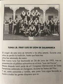 Tuna I.B. Fray Luis de Leon de Salamanca